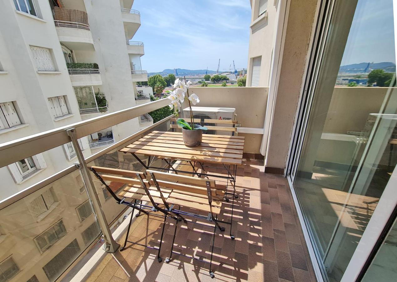 Gregbnb - T2 Pleine Ville - Climatise - Balcon - 1 Toulon Dış mekan fotoğraf